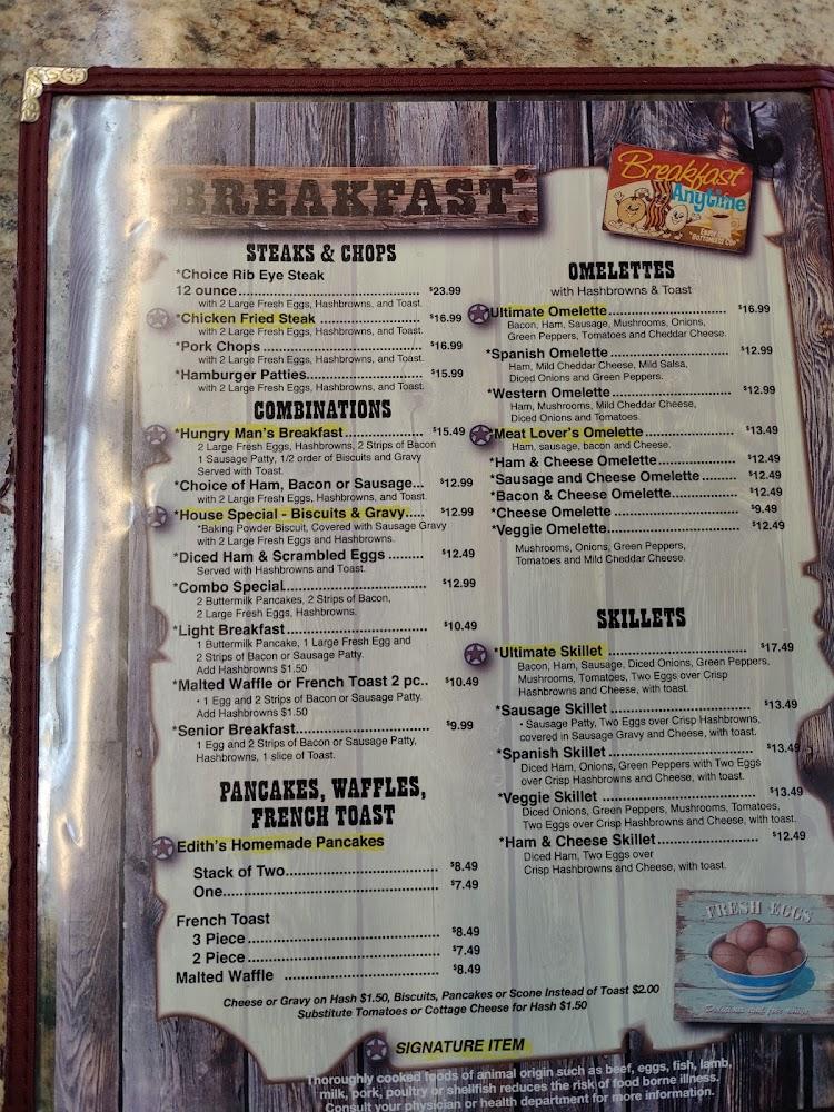 Moore's Family Restaurant (The Original) Menu image 2
