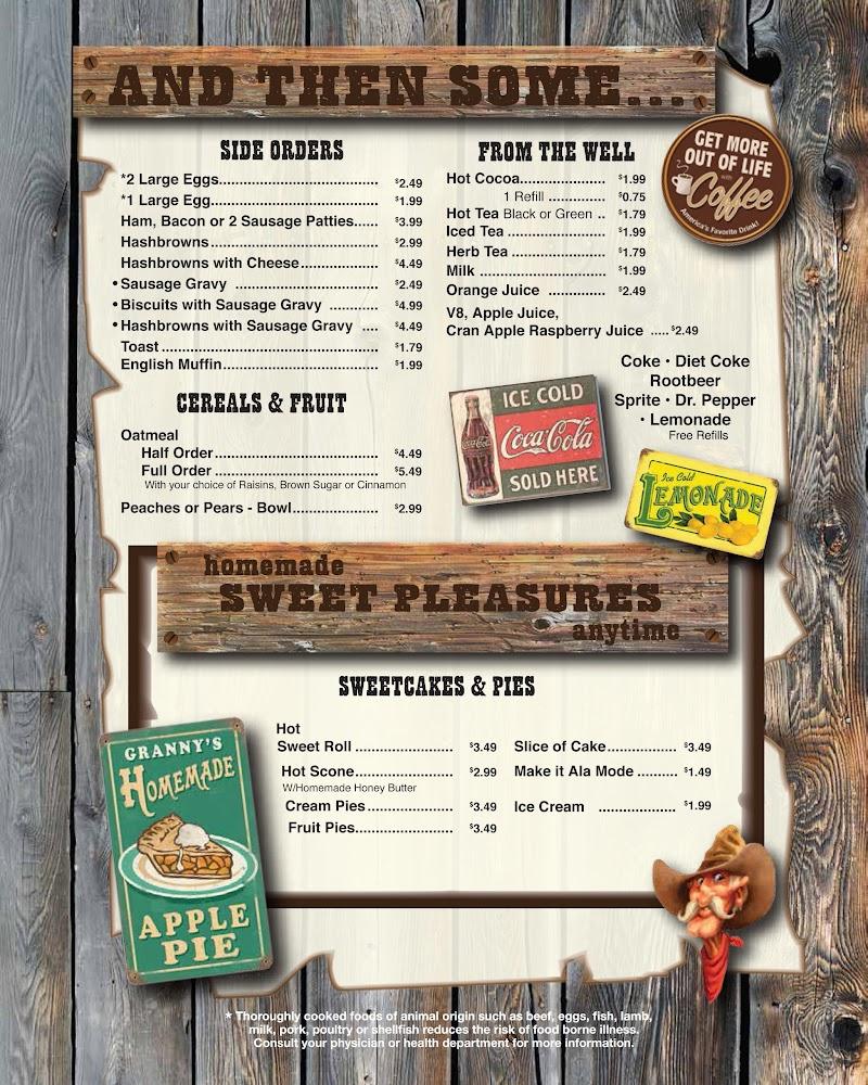Moore's Family Restaurant (The Original) Menu image 4